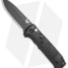 Benchmade 4400BK Casbah Automatic Knife Black Grivory (3.4" Black)