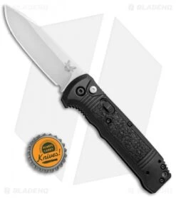 Benchmade 4400 Casbah Automatic Knife Black Grivory (3.4" Satin) -Adventure Knife Shop Benchmade 4400 Casbah Black Grivory Satin 4400 BHQ 51626 jr bottlecap 2