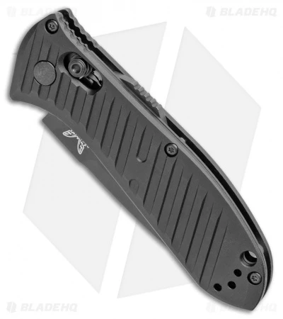Benchmade 5750BK Mini Presidio II Automatic Knife (3.2" Black) Benchmade 5750BK Mini Presidio II Automatic Knife (3.2" Black) -Adventure Knife Shop Benchmade Mini Presidio II Auto Black 5750BK BHQ 108953 jr spine