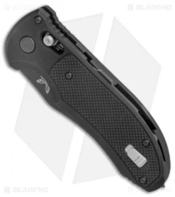 Benchmade Triage AXIS Lock Automatic Knife (3.58" Black Serr) 9170SBK -Adventure Knife Shop Benchmade Triage AXIS Lock Auto Black Serr 9170SBK BHQ 15157 jr spine