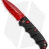 Boker Black Widow Mini Kalashnikov Automatic Knife Dagger (2.5" Red D2)