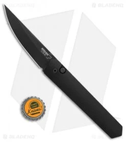 Boker Burnley Kwaiken Automatic Knife Black (3.5" Black) 06EX292 Pro-Tech -Adventure Knife Shop Boker Burnley Kwaiken Black black Protech BHQ 81436 jr bottlecap