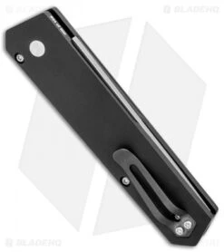 Boker Burnley Kwaiken Compact Automatic Knife Black (3" Stonewash) Pro-Tech -Adventure Knife Shop Boker Burnley Kwaiken Compact Auto Black SW Protech BHQ 95732 jr side