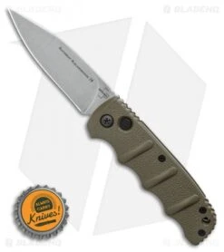 Boker Kalashnikov Automatic Knife OD Green (3.25" XHP Stonewash) -Adventure Knife Shop Boker Kalashnikov Automatic Knife OD Green 3.25 XHP Satin BHQ 92085 LS Bottlecap