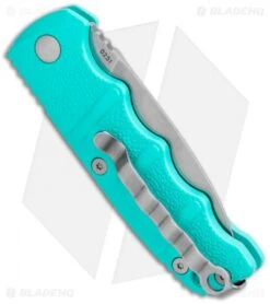 Boker Mini Kalashnikov Dagger Automatic Knife Tyranny Teal (2.5" Stonewash) -Adventure Knife Shop Boker Mini Kalashnkov Dagger Auto Tyranny Teal SW 01KALS64NSOI BHQ 99633 jr side