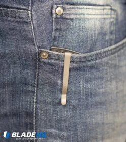 Boker Plus Strike Tanto Automatic Coyote Brown (3.25" Black SW Serr) 01BO425N -Adventure Knife Shop Boker Plus Strike Drop Point Automatic Knife Stonewash 01BO400N BHQ 32040 kp in pocket web 4