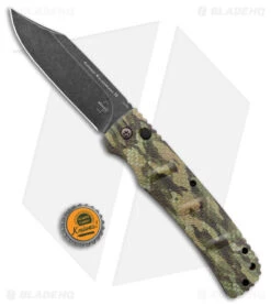 Boker TNP XXL Kalashnikov Bowie Automatic Knife Rattlesnake Camo (4.75" BW D2) -Adventure Knife Shop Boker TNP XXL Kalashnikov Rattlesnake Camo Bowie Auto Black Wash BHQ 173719 jr bottlecap