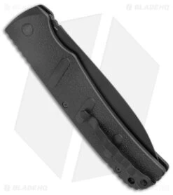 Boker XXL Kalashnikov Exclusive Dagger Automatic Knife (4.75" Black D2) -Adventure Knife Shop Boker XXL Kalashnikov Auto All Black BHQ Exclusive BHQ 126271 jr side