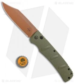Boker XXL Kalashnikov Desert Warrior Bowie Automatic Knife (4.75" Copper D2) -Adventure Knife Shop Boker XXL Kalashnikov Bowie Desert Warrior Auto BHQ 99624 jr bottlecap