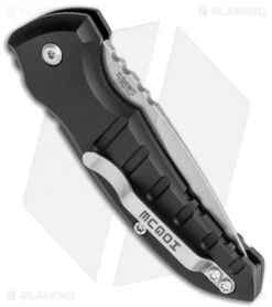 Hogue Knives A01 Microswitch Automatic Knife Black (2.6" Stonewash) 24110 2 Hogue Knives A01 Microswitch Automatic Knife Black (2.6" Stonewash) 24110 -Adventure Knife Shop Hogue Knives A01 Microswitch Auto Black SW 24110 BHQ 78158 jr side