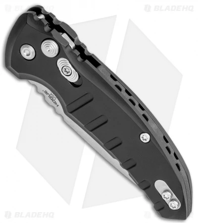 Hogue Knives A01 Microswitch Automatic Knife Black (2.6" Stonewash) 24110 Hogue Knives A01 Microswitch Automatic Knife Black (2.6" Stonewash) 24110 -Adventure Knife Shop Hogue Knives A01 Microswitch Auto Black SW 24110 BHQ 78158 jr spine