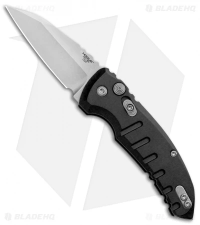Hogue Knives A01 Microswitch Wharncliffe Automatic Knife Black (2.6" SW) 24100 Hogue Knives A01 Microswitch Wharncliffe Automatic Knife Black (2.6" SW) 24100 -Adventure Knife Shop Hogue Knives A01 Microswitch Wharncliffe Auto Black SW 24100 BHQ 92703 jr