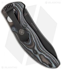 Hogue Knives EX-A04 Automatic Knife Black/Gray G-Mascus (3.5" Black) 34439 -Adventure Knife Shop Hogue Knives EX A04 Auto Black Gray G Mascus Black 34439 BHQ 91394 jr side