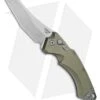 Hogue Knives EX-A05 Wharncliffe Automatic Knife OD Green (4" Stonewash) 34501
