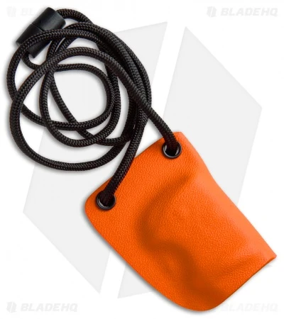 Linos Kydex Sheath for Boker Kalashnikov w/ Neck Cord - Orange Linos Kydex Sheath For Boker Kalashnikov W/ Neck Cord - Orange -Adventure Knife Shop Linos Kydex Sheath Boker Kalashnikov Neck Cord Orange BHQ 51198 jr