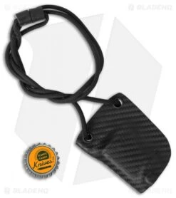 Linos Kydex Sheath For Boker Kalashnikov W/ Neck Cord - Carbon Fiber -Adventure Knife Shop Linos Kydex Sheath for Boker Kalashnikov Neck Cord Carbon Fiber BHQ 68495 er bottlecap