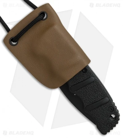Linos Kydex Sheath for Boker Kalashnikov w/ Neck Cord - Coyote Brown Linos Kydex Sheath For Boker Kalashnikov W/ Neck Cord - Coyote Brown -Adventure Knife Shop Linos Kydex Sheath for Boker Kalashnikov Neck Cord Coyote Brown BHQ 68497 er