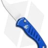 Piranha Fingerling Blue Automatic Knife (2.5" Mirror)
