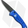 Piranha Fingerling Automatic Knife Blue Tactical (2.5" Black)