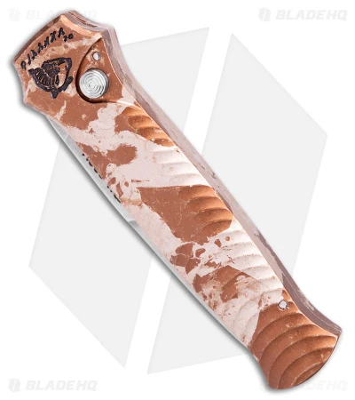 Piranha Mini-Guard Tactical Automatic Knife Desert Camo (2.9" Stonewash) Piranha Mini-Guard Tactical Automatic Knife Desert Camo (2.9" Stonewash) -Adventure Knife Shop Piranha Mini Guard Tactical Desert Camo Auto SW BHQ 50621 jr spine