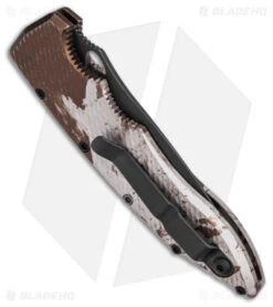 Piranha Mini Predator Desert Camo Tactical Automatic Knife (3.5" Black Plain) 2 Piranha Mini Predator Desert Camo Tactical Automatic Knife (3.5" Black Plain) -Adventure Knife Shop Piranha Mini Predator Desert Camo Tactical Automatic Knife 3in Black Plain BHQ 14252 td side