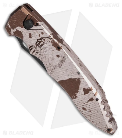 Piranha Mini Predator Desert Camo Tactical Automatic Knife (3.5" Black Plain) Piranha Mini Predator Desert Camo Tactical Automatic Knife (3.5" Black Plain) -Adventure Knife Shop Piranha Mini Predator Desert Camo Tactical Automatic Knife 3in Black Plain BHQ 14252 td spine