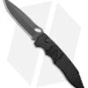 Piranha Predator Black Tactical Automatic Knife (4.1" Black)
