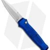 Piranha Prowler Blue Automatic Knife (3.2" Stonewash)