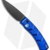Piranha X Automatic Knife Blue Tactical (3.3" Black)
