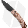 Piranha X Automatic Tactical Knife Desert Camo Aluminum (3.3" Black 154CM)