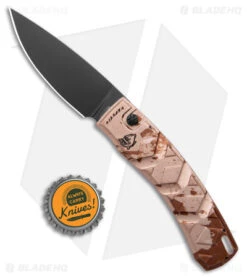 Piranha X Automatic Tactical Knife Desert Camo Aluminum (3.3" Black 154CM) -Adventure Knife Shop Piranha X Auto Desert Camo Tactical Black BHQ 26285 jr bottlecap