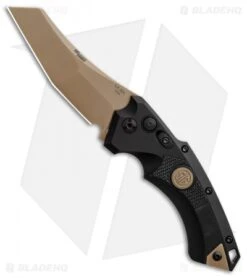 Hogue Sig Sauer EX-A05 Wharncliffe Automatic Knife Black (3.5" FDE) 36520