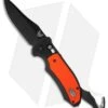 Benchmade 9170BK-ORG Triage Knife Orange Axis Automatic (3.58" Black)