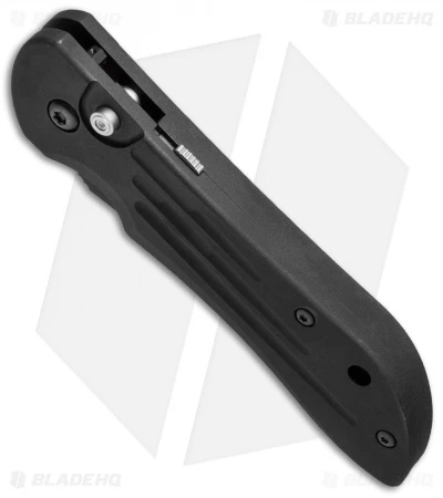 Benchmade Mini Auto-Stryker Automatic Knife (2.95" Black) 9501BK Next Gen Benchmade Mini Auto-Stryker Automatic Knife (2.95" Black) 9501BK Next Gen -Adventure Knife Shop benchmade mini auto stryker 9501sbk bottom cm