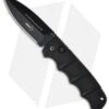 Boker Kalashnikov Dagger Automatic Knife Black Aluminum (3.25" Black D2)