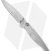 Piranha DNA Automatic Knife Silver (3.25" Mirror)