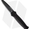 Piranha Mini-Guard Black Tactical Automatic Knife (2.9" Black)