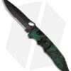 Piranha Predator Green Tactical Automatic Knife (4.1" Black Serr)