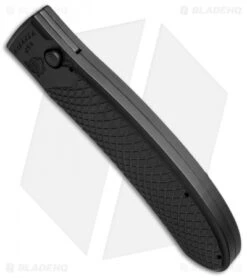 Piranha Toxin Automatic Knife Black (3.75" Black) -Adventure Knife Shop piranha toxin black tactical ser bottom cm 1
