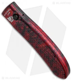 Piranha Toxin Automatic Knife Red (3.75" Black) 2 Piranha Toxin Automatic Knife Red (3.75" Black) -Adventure Knife Shop piranha toxin red tactical ser bottom cm 1