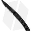 Piranha Virus Automatic Knife Black (3.25" Black Serr)
