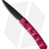 Piranha Virus Automatic Knife Pink Tactical (3.25" Black)