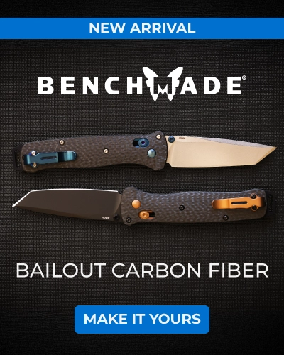 Adventure Knife Shop -Adventure Knife Shop Benchmade Bailout Carbon Fiber Web Deals